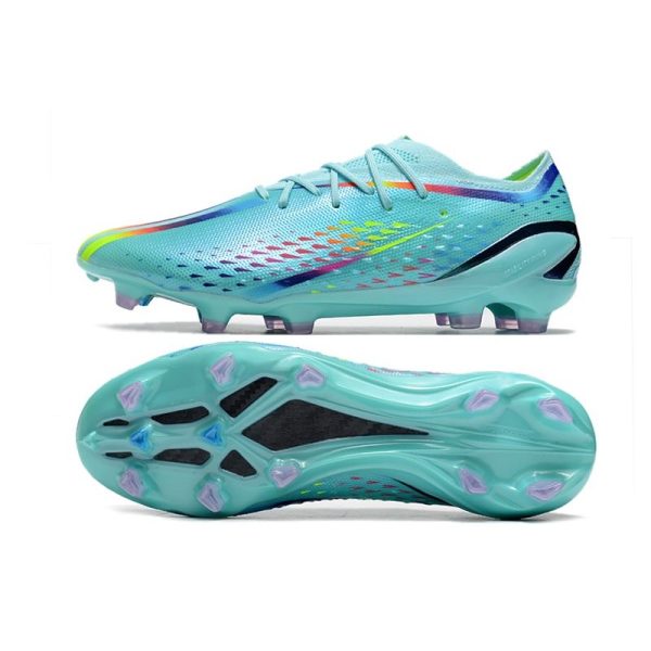adidas X Speedportal.1 FG Crampons Aqua Transparent Rouge Solaire Bleu Power