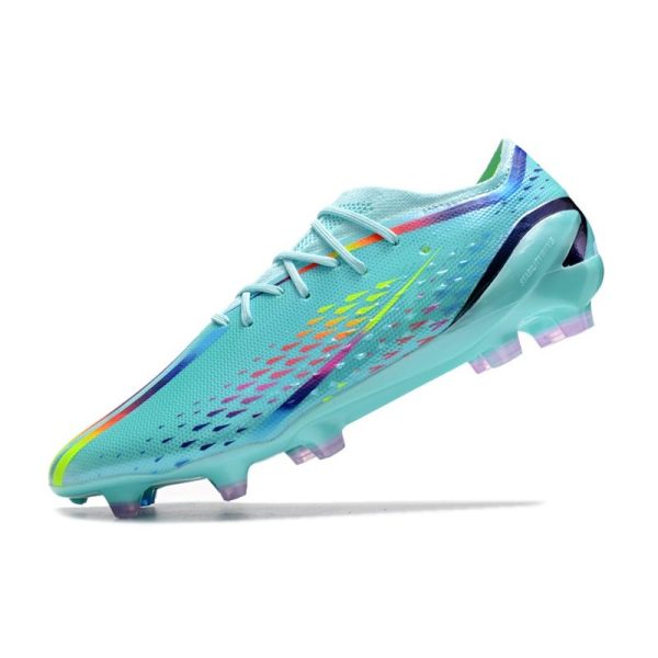 adidas X Speedportal.1 FG Crampons Aqua Transparent Rouge Solaire Bleu Power
