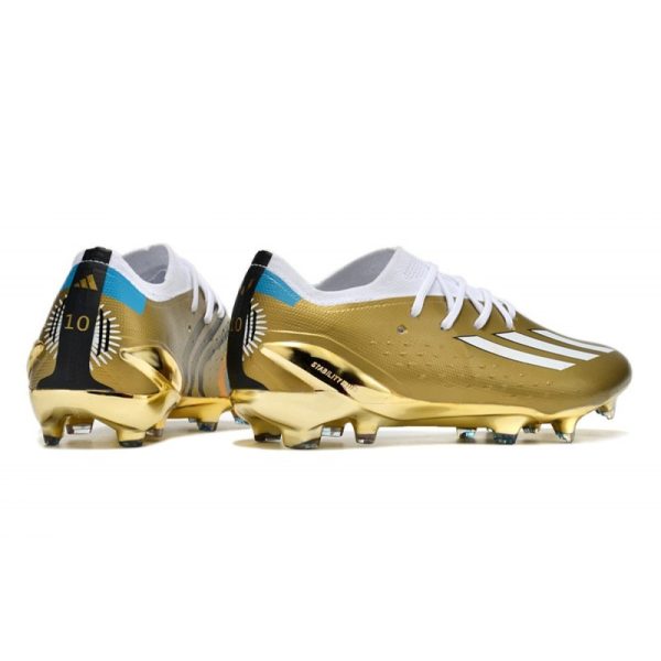 adidas X Speedportal.1 FG Crampons Blanc Or