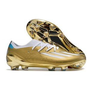 adidas X Speedportal.1 FG Crampons Blanc Or