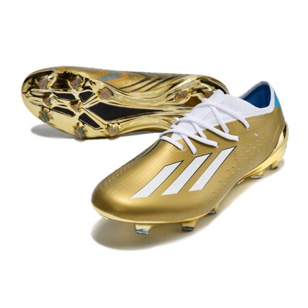 adidas X Speedportal.1 FG Crampons Blanc Or