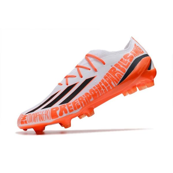 adidas X Speedportal.1 FG Crampons Messi Blanc Noir Rouge Solaire