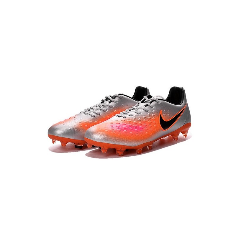 2016 Nike - Crampons Nike Magista Opus II FG Argent Orange Noir