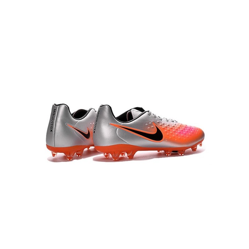 2016 Nike - Crampons Nike Magista Opus II FG Argent Orange Noir