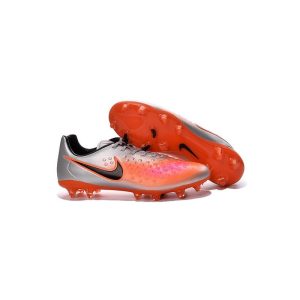 2016 Nike - Crampons Nike Magista Opus II FG Argent Orange Noir