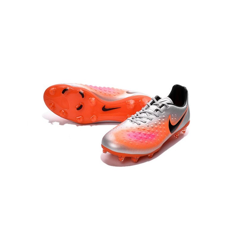 2016 Nike - Crampons Nike Magista Opus II FG Argent Orange Noir