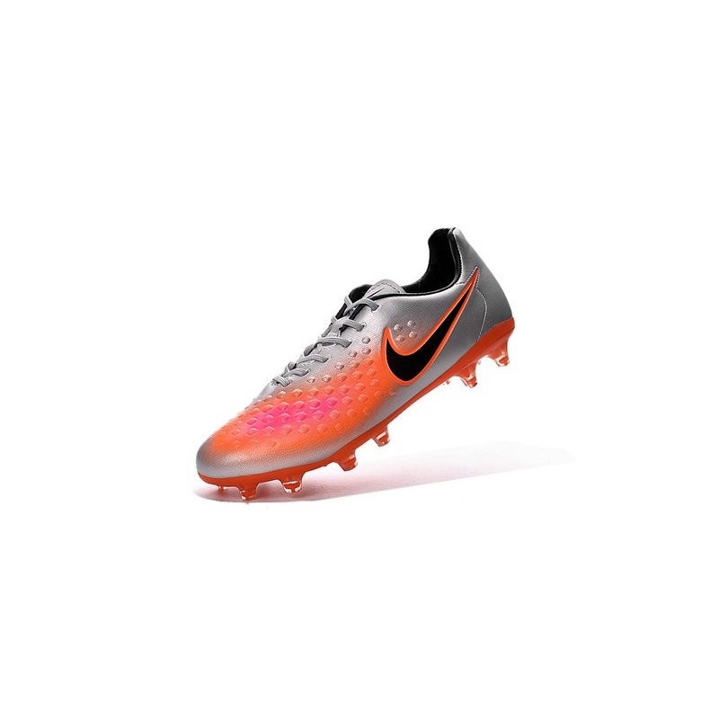 2016 Nike - Crampons Nike Magista Opus II FG Argent Orange Noir