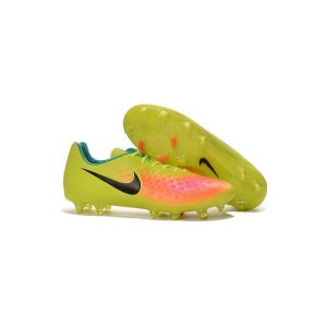 2016 Nike - Crampons Nike Magista Opus II FG Volt Noir Orange