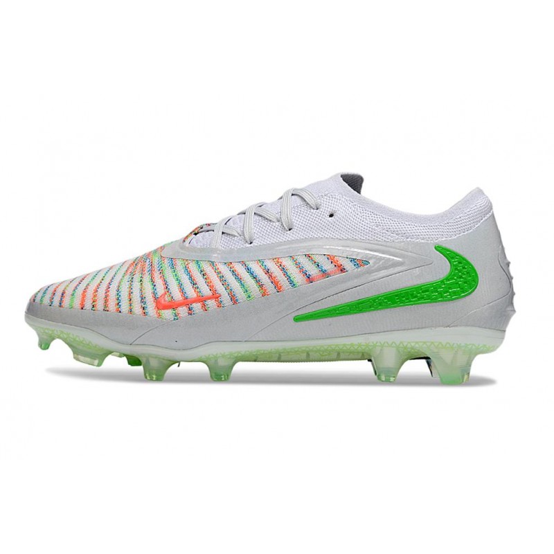 Chaussure Nike Phantom 6 Low Elite FG X EAFC Blanc Cramoisi Vif