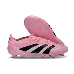 Chaussure de foot adidas Predator Elite FG Rose Noir