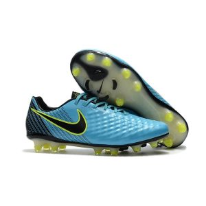Neuf Crampon de Football Nike Magista Opus II FG pour Hommes Bleu Volt Noir