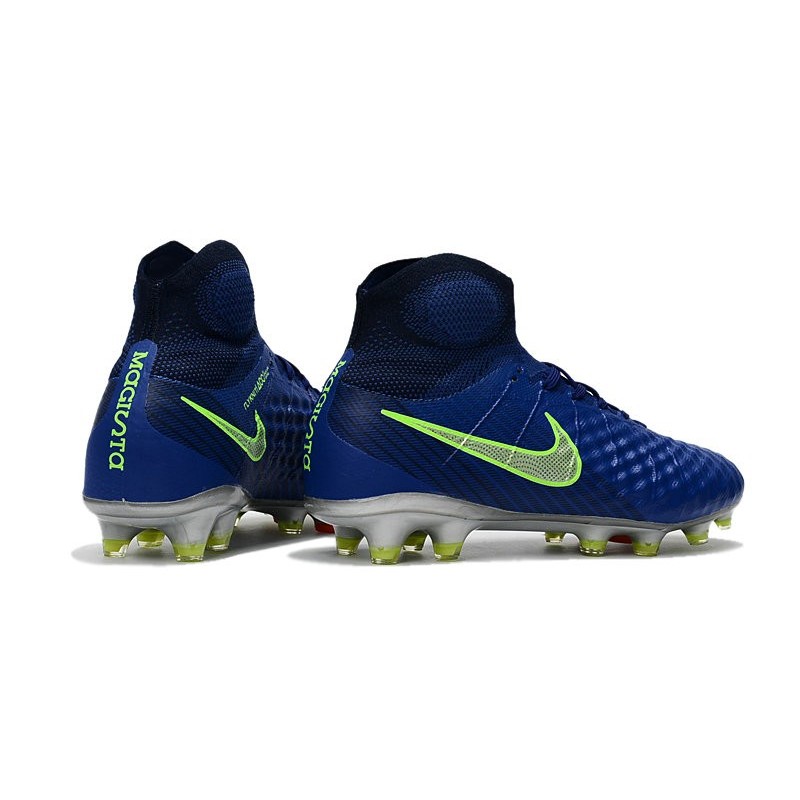 Nike Magista Obra 2 FG 2017 Crampon de Football Bleu