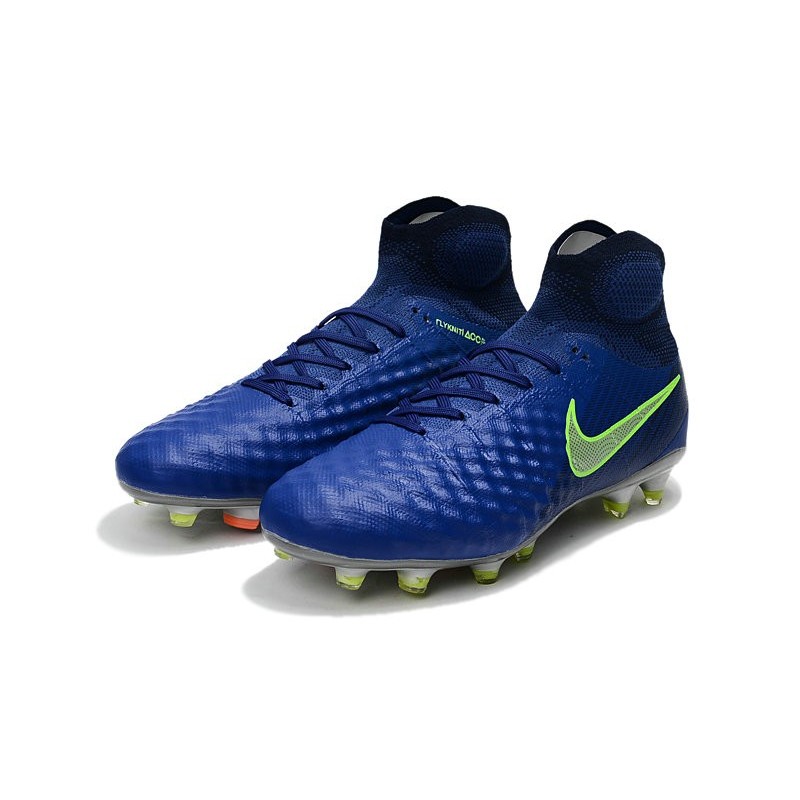 Nike Magista Obra 2 FG 2017 Crampon de Football Bleu