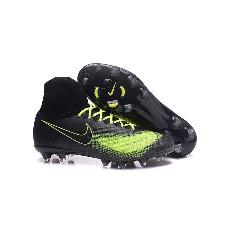 Nike Magista Obra II FG Football bottes pour hommes Noir Volt