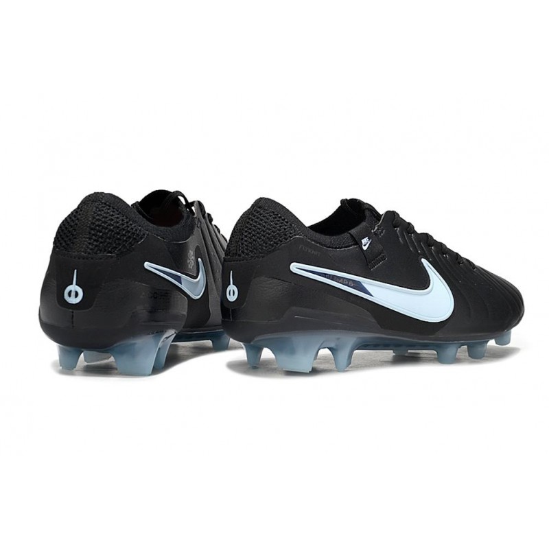 Nike Tiempo Legend X Elite FG Neuf Noir Bleu Givré
