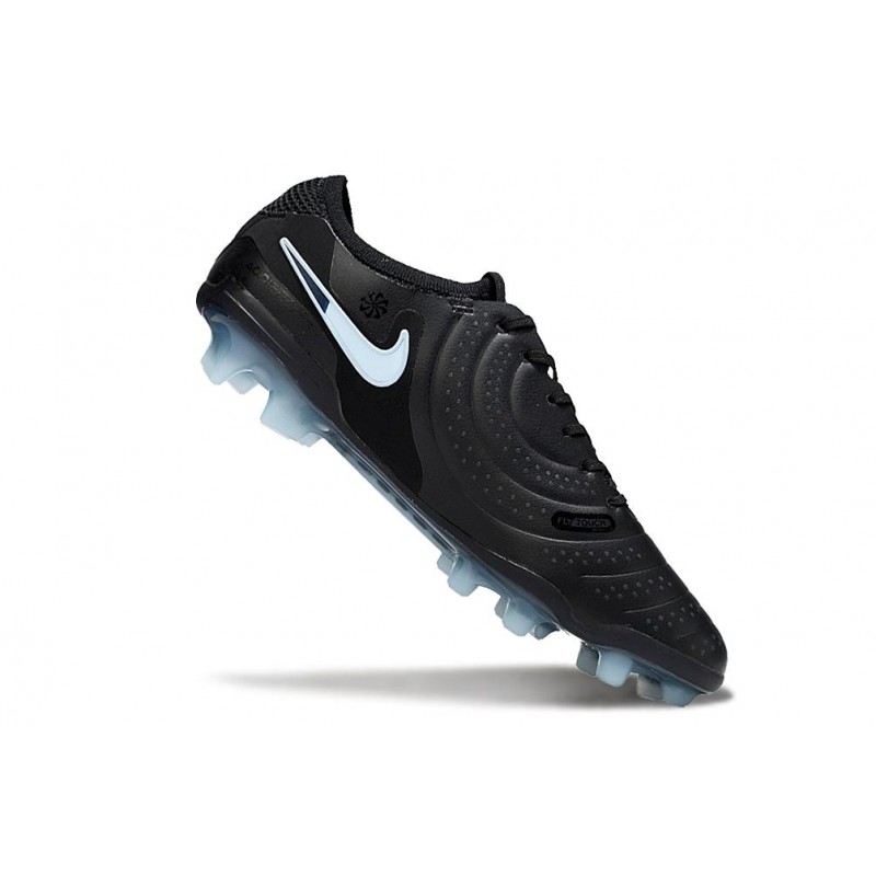 Nike Tiempo Legend X Elite FG Neuf Noir Bleu Givré