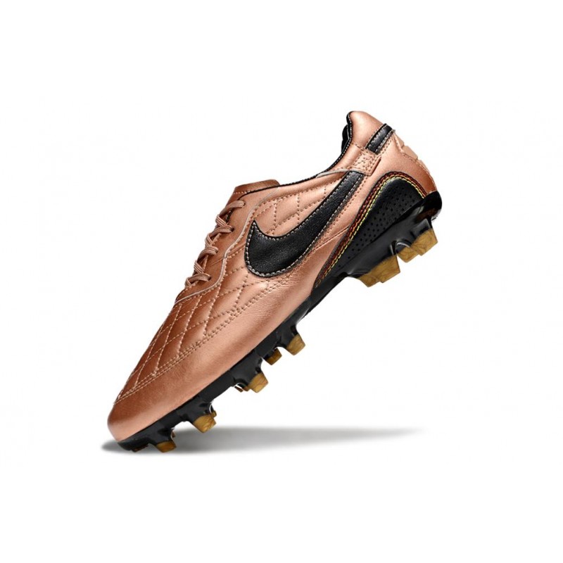 Nike Tiempo Legend X Elite FG Neuf Or Noir