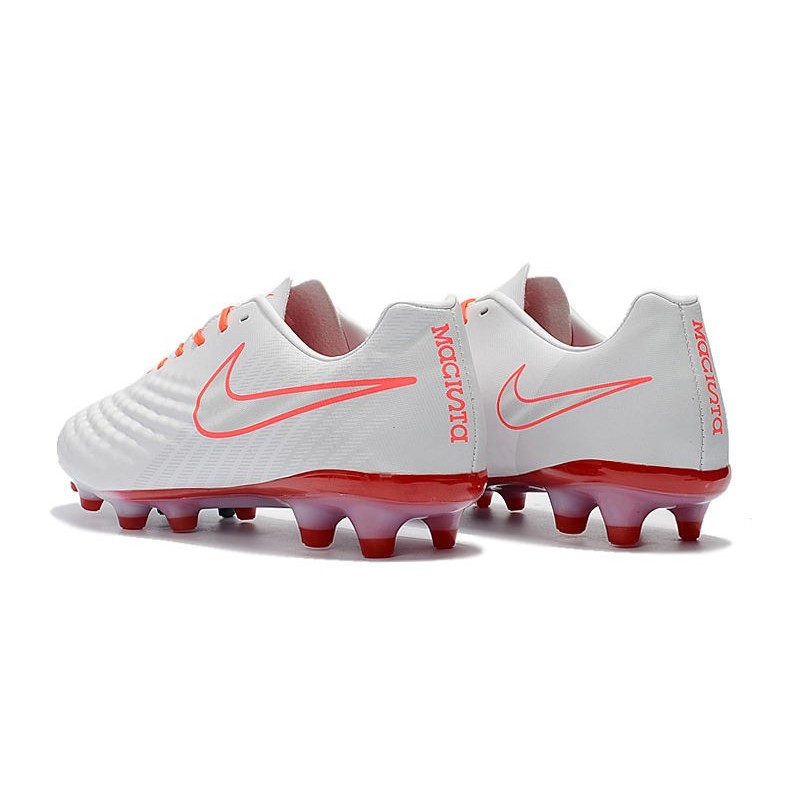 Nouveau Chaussure de Football Nike Magista Opus II FG Hommes Blanc Orange