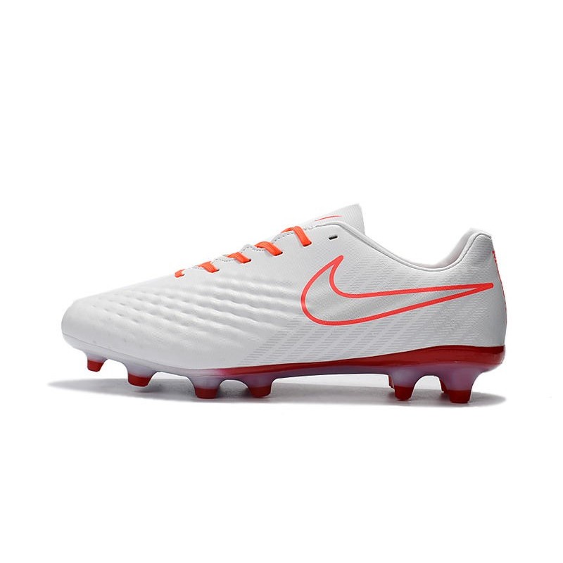 Nouveau Chaussure de Football Nike Magista Opus II FG Hommes Blanc Orange