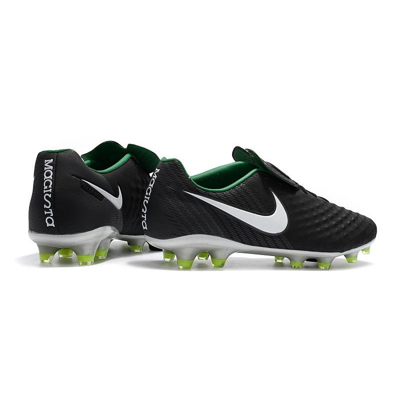 Nouveau Chaussure de Football Nike Magista Opus II FG Hommes Noir Blanc Vert Stade