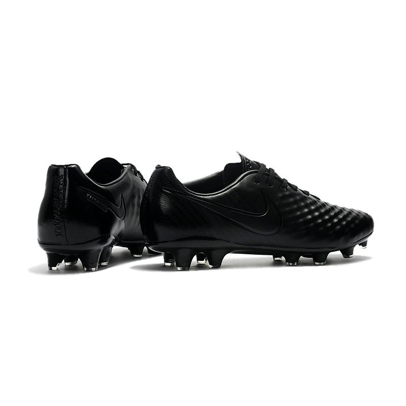 Nouveau Chaussure de Football Nike Magista Opus II FG Hommes Tout Noir