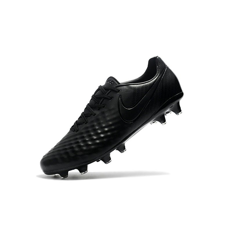 Nouveau Chaussure de Football Nike Magista Opus II FG Hommes Tout Noir