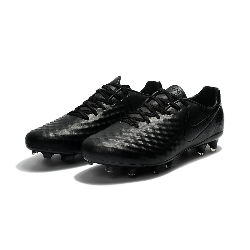 Nouveau Chaussure de Football Nike Magista Opus II FG Hommes Tout Noir