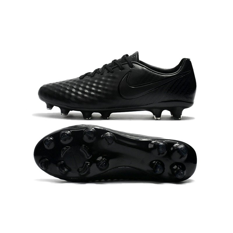 Nouveau Chaussure de Football Nike Magista Opus II FG Hommes Tout Noir