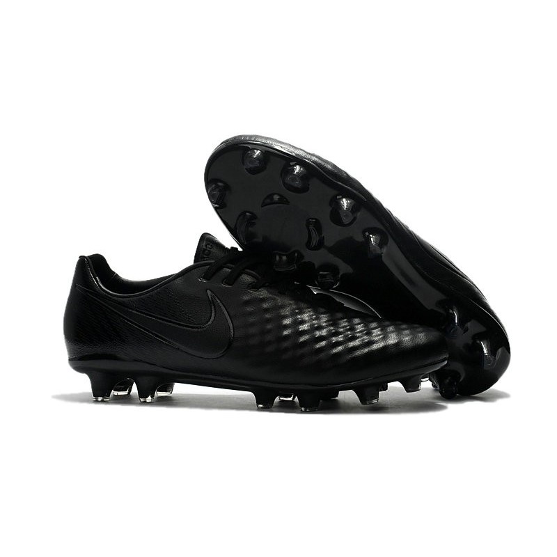 Nouveau Chaussure de Football Nike Magista Opus II FG Hommes Tout Noir