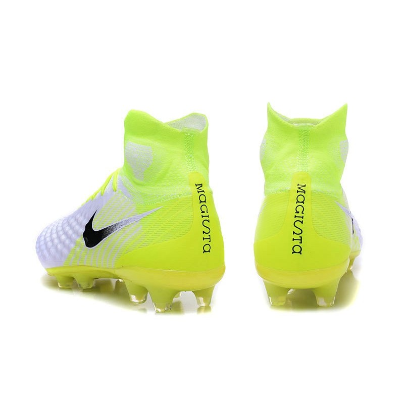 Nouvelles - Chaussures Foot Nike Magista Obra II FG Blanc Volt