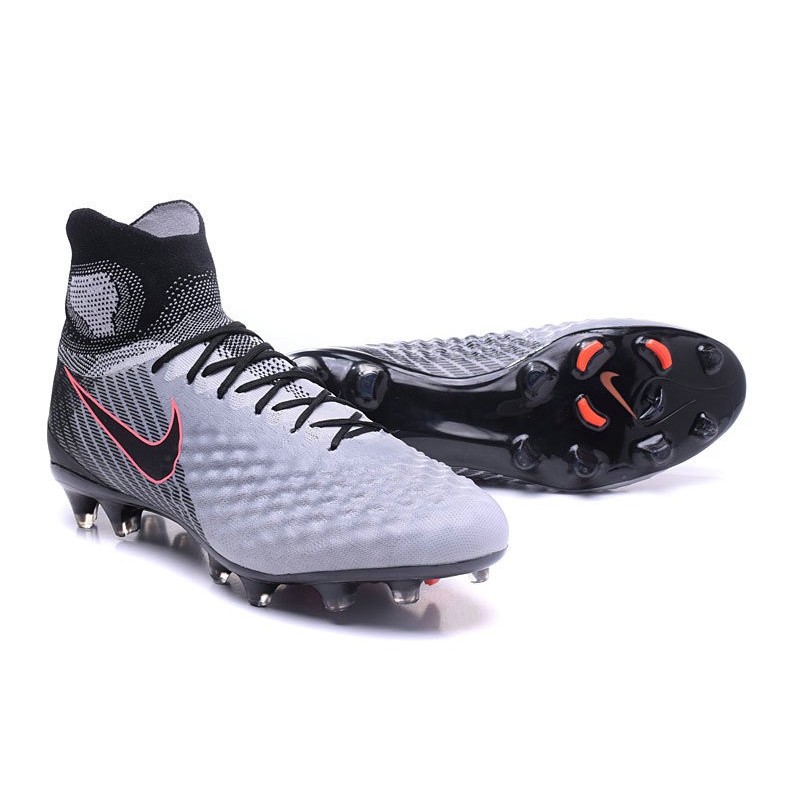 Nouvelles - Chaussures Foot Nike Magista Obra II FG Gris Noir