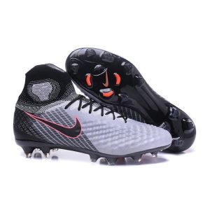 Nouvelles - Chaussures Foot Nike Magista Obra II FG Gris Noir