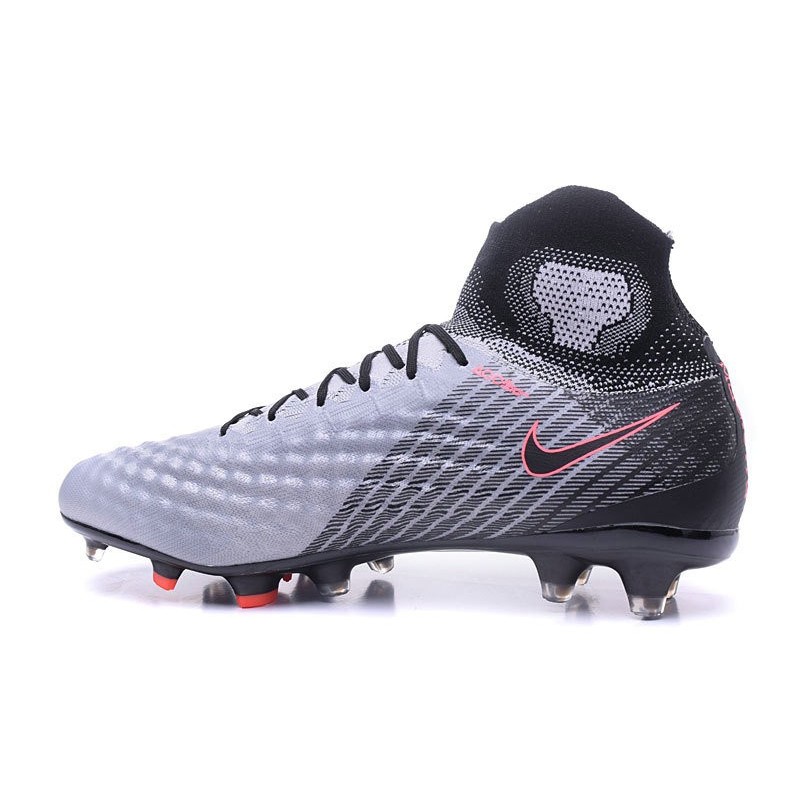 Nouvelles - Chaussures Foot Nike Magista Obra II FG Gris Noir