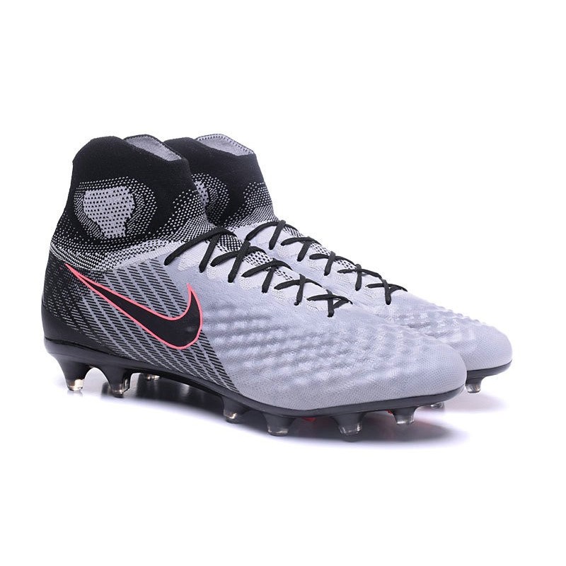 Nouvelles - Chaussures Foot Nike Magista Obra II FG Gris Noir