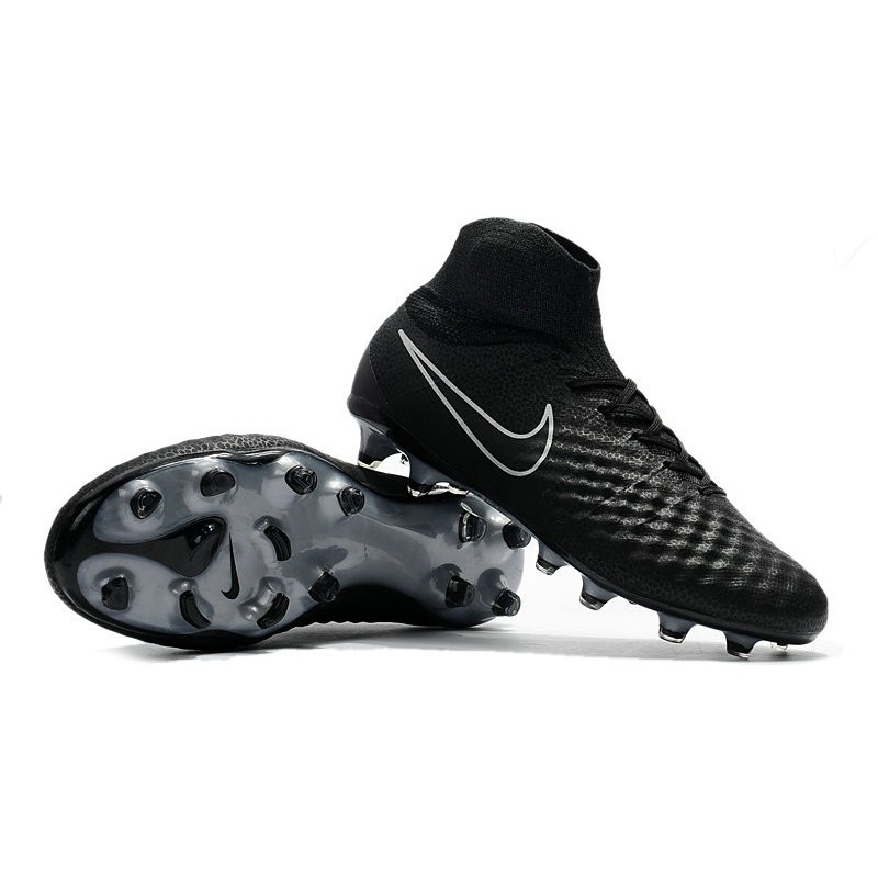 Nouvelles - Chaussures Foot Nike Magista Obra II FG Noir Argent