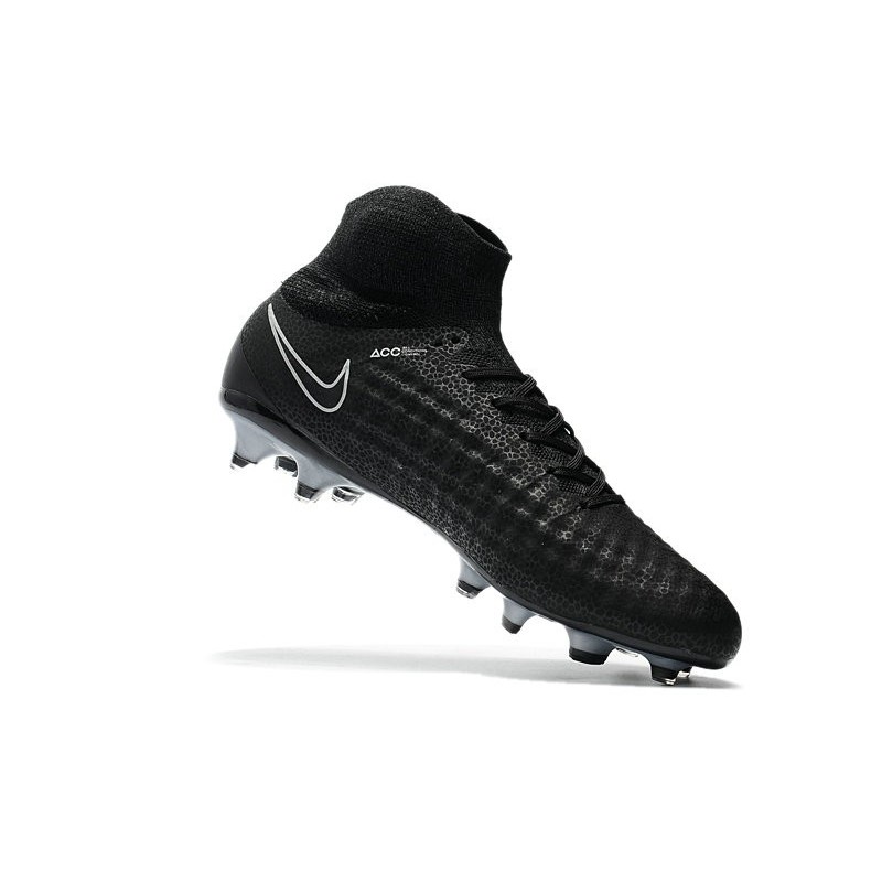 Nouvelles - Chaussures Foot Nike Magista Obra II FG Noir Argent