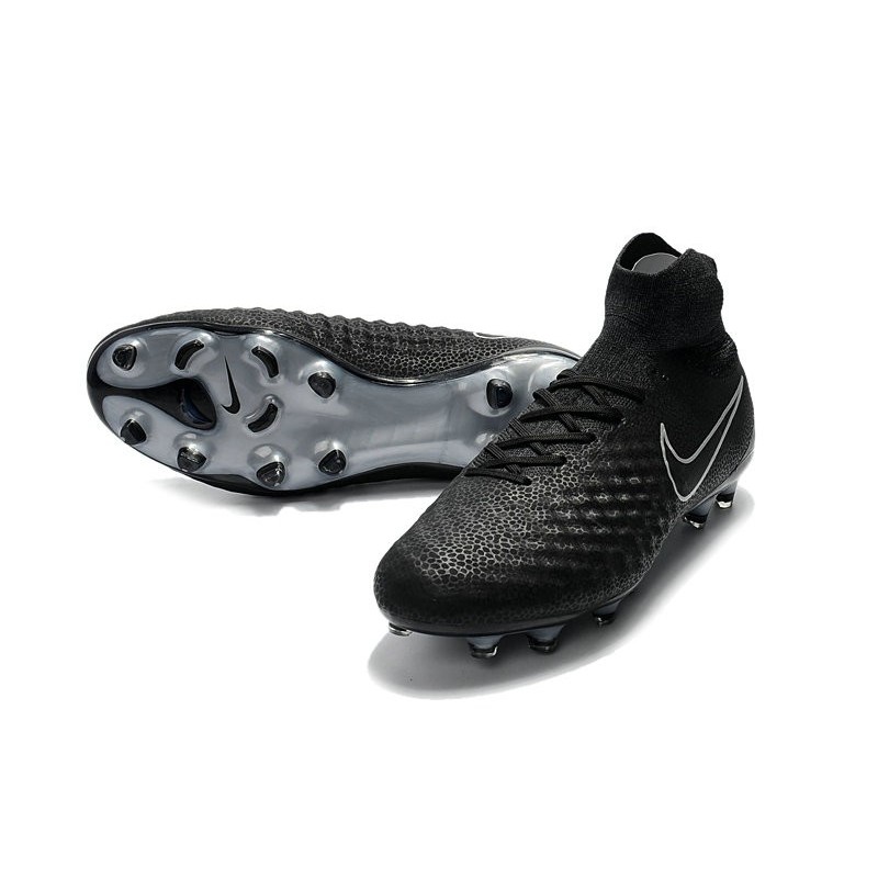 Nouvelles - Chaussures Foot Nike Magista Obra II FG Noir Argent