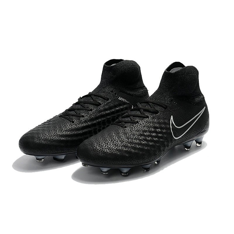 Nouvelles - Chaussures Foot Nike Magista Obra II FG Noir Argent