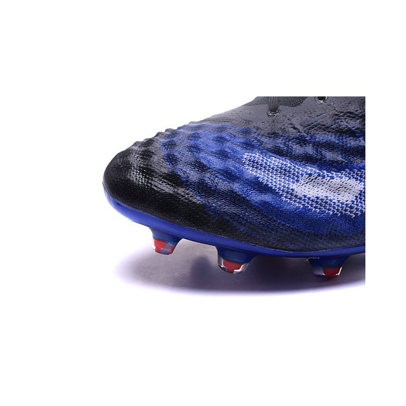 Nouvelles - Chaussures Foot Nike Magista Obra II FG Noir Bleu Blanc
