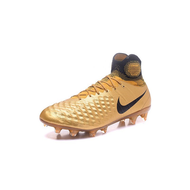 Nouvelles - Chaussures Foot Nike Magista Obra II FG Noir Or