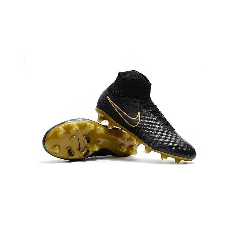 Nouvelles - Chaussures Foot Nike Magista Obra II FG Noir Or