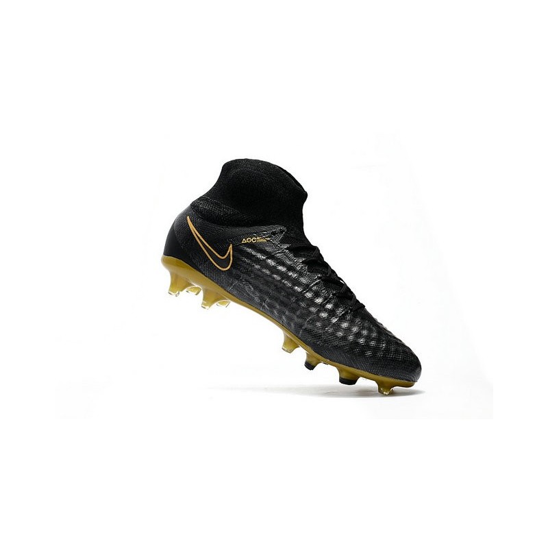 Nouvelles - Chaussures Foot Nike Magista Obra II FG Noir Or
