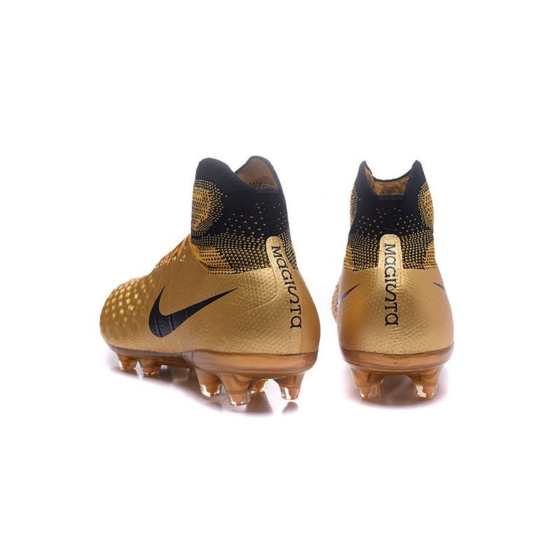 Nouvelles - Chaussures Foot Nike Magista Obra II FG Noir Or