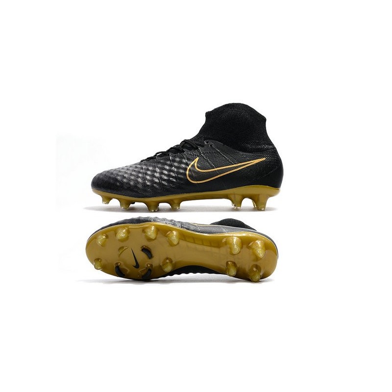 Nouvelles - Chaussures Foot Nike Magista Obra II FG Noir Or
