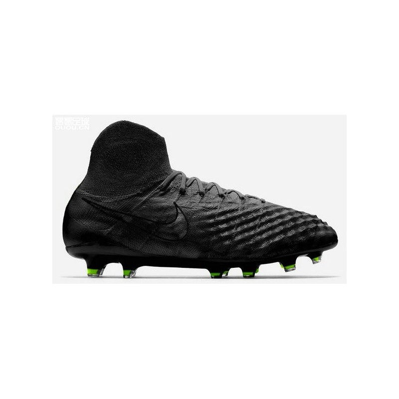 Nouvelles - Chaussures Foot Nike Magista Obra II FG Noir Volt