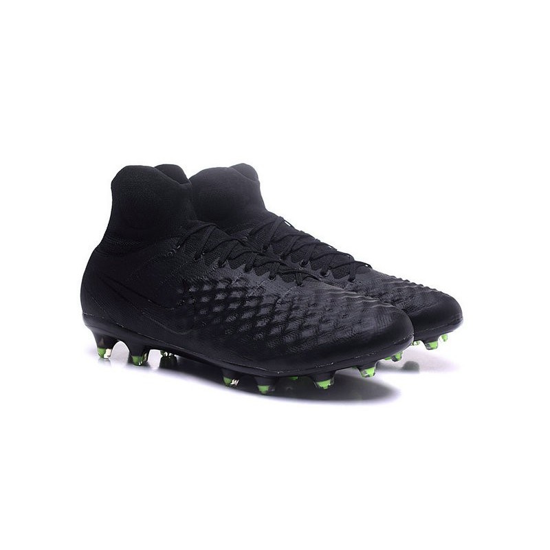 Nouvelles - Chaussures Foot Nike Magista Obra II FG Noir Volt
