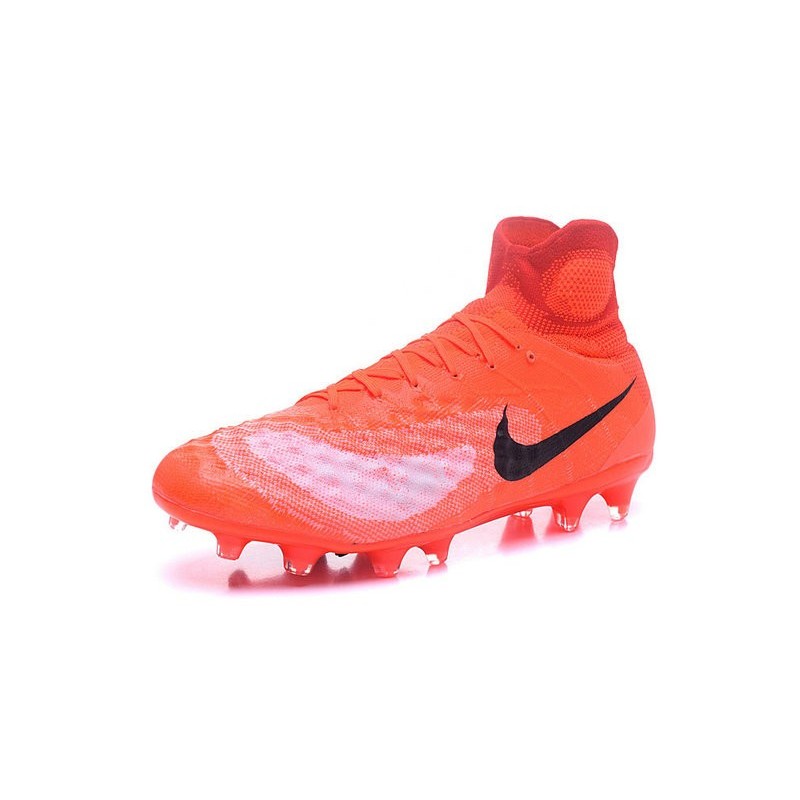 Nouvelles - Chaussures Foot Nike Magista Obra II FG Orange Noir