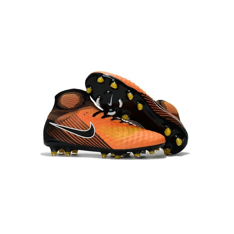 Nouvelles - Chaussures Foot Nike Magista Obra II FG Orange Noir