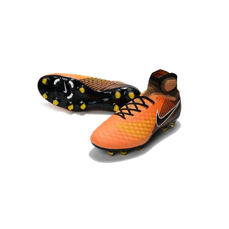 Nouvelles - Chaussures Foot Nike Magista Obra II FG Orange Noir