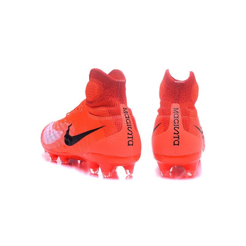 Nouvelles - Chaussures Foot Nike Magista Obra II FG Orange Noir